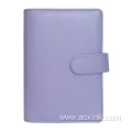 A5 Size Notebooks Promotional Leather Custom Binder Agenda